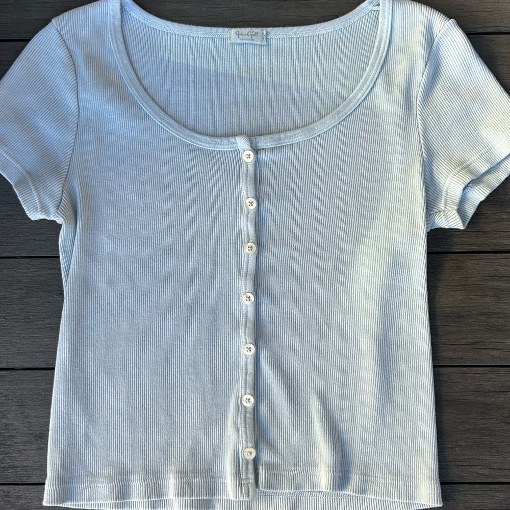 John Galt Light Blue Shirt